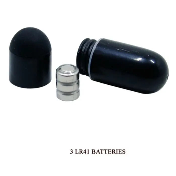 Anneau vibrant noir en silicone médical, doux, hypoallergénique, avec balle vibrante et bouton intuitif pour stimulation.
