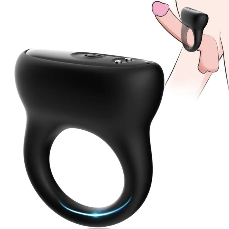 Anneau vibrant silicone médical étanche Armony plastique rechargeable neuf modes vibrations pulsations douces intenses aquatique ergonomique confortable sécurisé intime