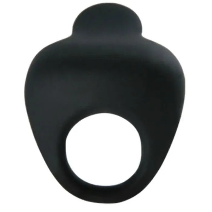 anneau vibrant silicone noir médical confort ergonomique sécuritaire stimulation prolongation retard éjaculation maintien érection fermeté tactile discret élégant piles autonomie