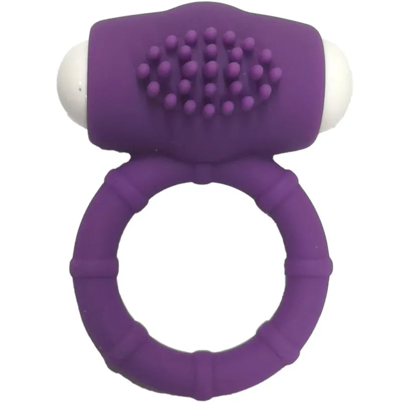 Anneau vibrant submersible silicone médical étanche ergonomique ABS compact discret puissant silencieux piles LR41 incluses plaisir aquatique couple