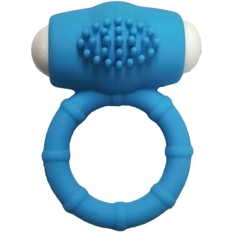 anneau vibrant étanche silicone médical hypoallergénique ergonomique confortable aquatique résistant durable puissant autonomie longue piles fournies
