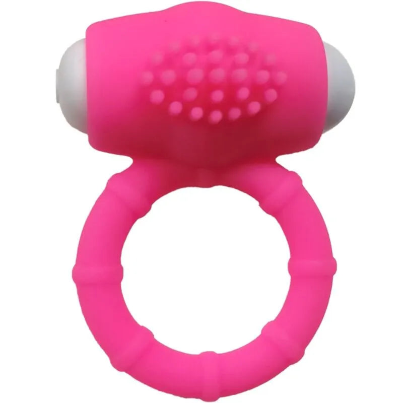 anneau vibrant silicone médical étanche submersible ergonomique puissant silencieux ABS piles LR41 remplaçables stimulation couple intime ARMONY confort sécurité durable