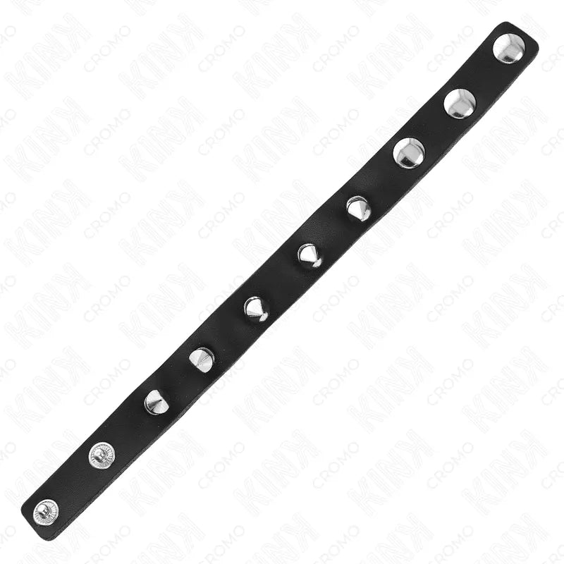 Anneaux péniens cuir noir ajustables, élégants, pour BDSM, stimulation intense, débutants et expérimentés.