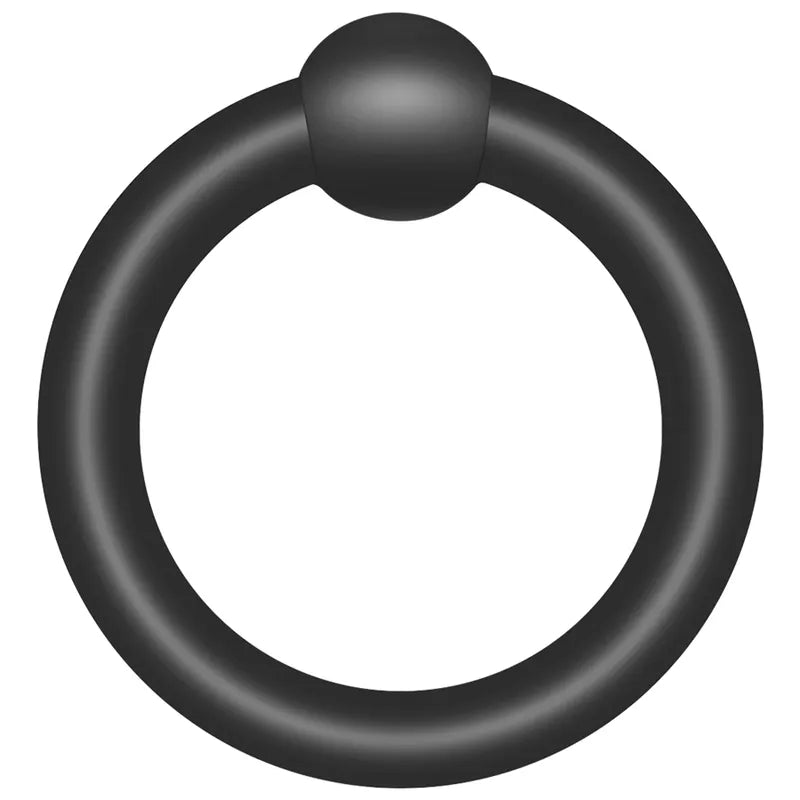 Anneau pénis silicone noir élastique ajustable, amélioration érection, prolongation éjaculation, confort hypoallergénique.