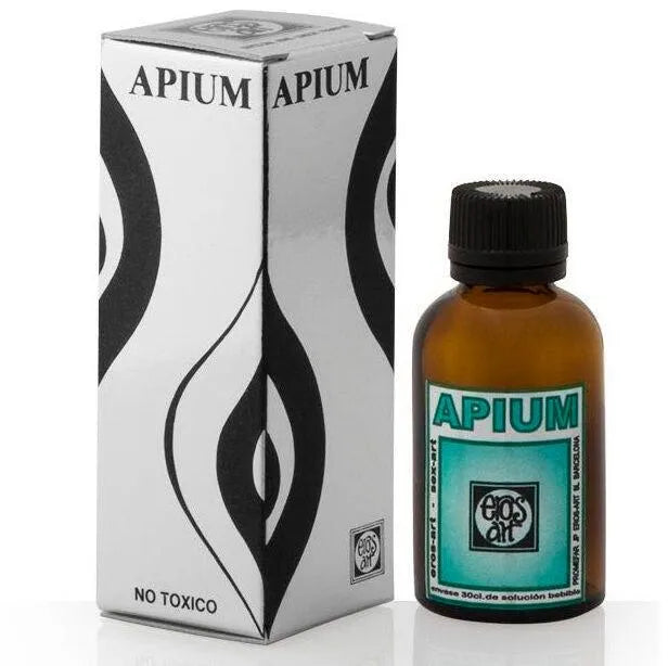 Aphrodisiaque Apioline Naturel Stimulation Libido Durable Énergie Émotionnelle Revitalisation Tonification Système Nerveux Sensible Utilisation Facile Gouttes Boisson Plats