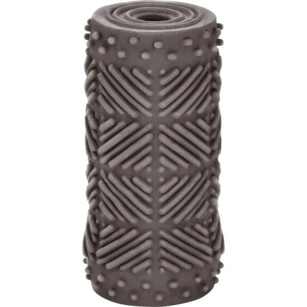 Apollo masturbateur Max gris réaliste texture lisse texturée douceur fermeté élasticité réversible compact portable discret transportable intense solo ergonomique stimulation