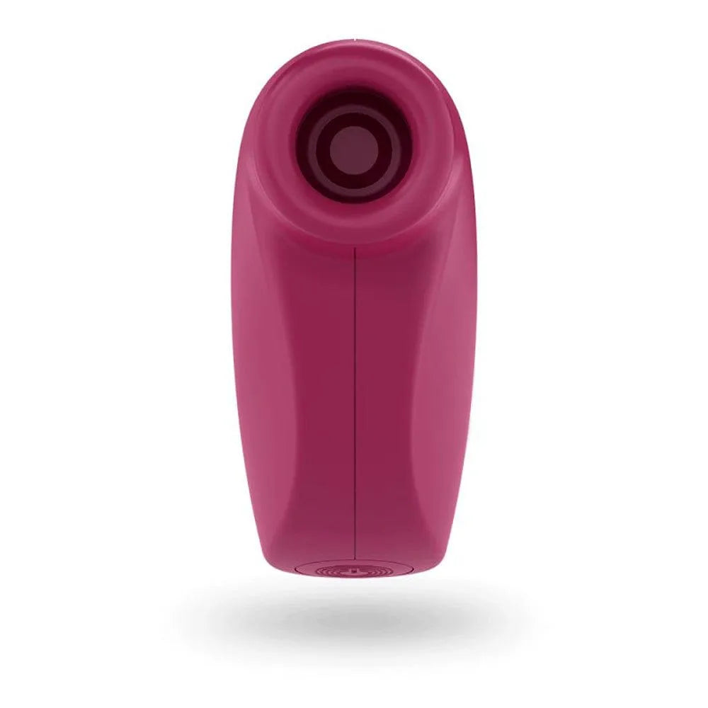 Stimulateur clitoridien rose en silicone, forme ergonomique, 4 fréquences, 90 min d'autonomie, Satisfyer One Shot.