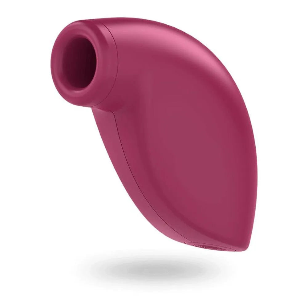 Stimulateur clitoridien rose en silicone, forme ergonomique, 4 fréquences, 90 min d'autonomie, Satisfyer One Shot.