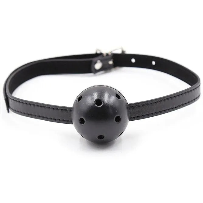 bâillon boule sans phtalates Ohmama sécurité confort respiration aération taille idéale réglable bretelles matériaux qualité hypoallergénique durable discret pratique