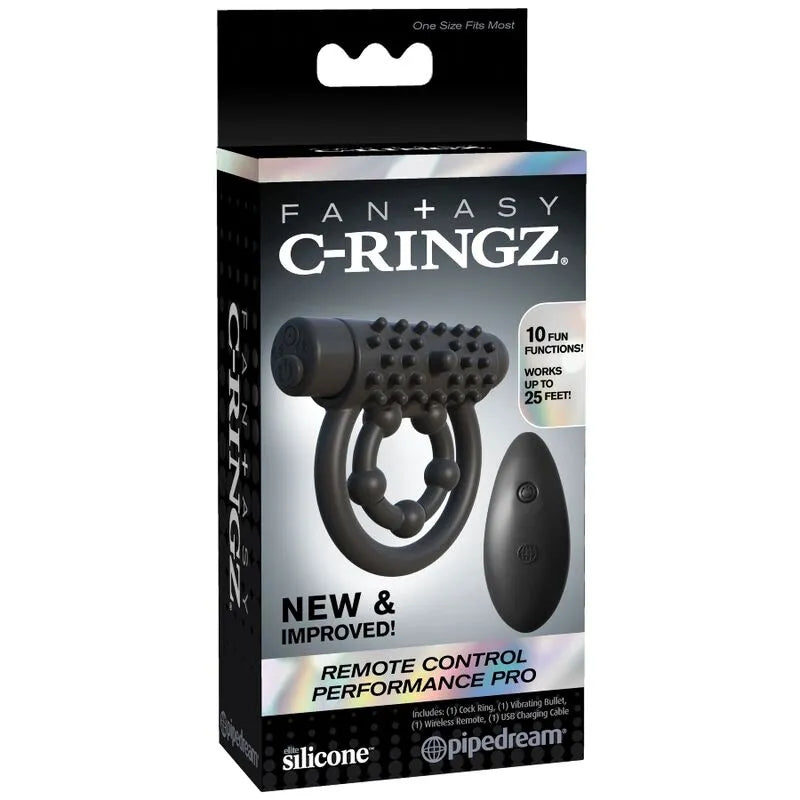 Bague vibrante noire en silicone avec télécommande, 20 modes, pour couples, stimulation et confort, sans phtalates.