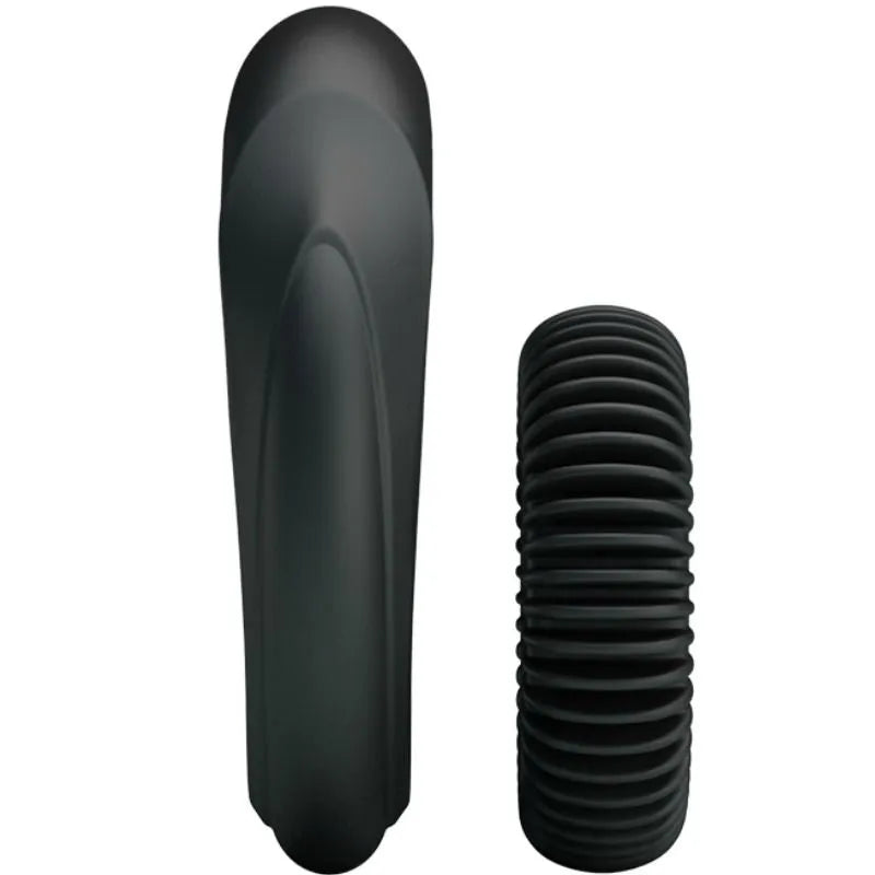 Bagues retardatrices en silicone noir, ergonomiques et extensibles, pour prolonger le plaisir intime, avec sac de rangement.