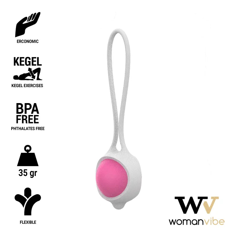 balle chinoise silicone douce soyeuse hypoallergénique sans phtalates compacte légère ergonomique idéale débutantes tonification périnéale rééducation plaisir intime élégant discret