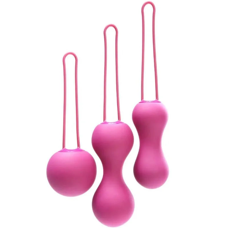 Balle Kegel progressive tonification pelvienne trois niveaux poids progressifs ergonomique hygiénique silicone confortable discrète débutantes expérimentées renforcement musculaire