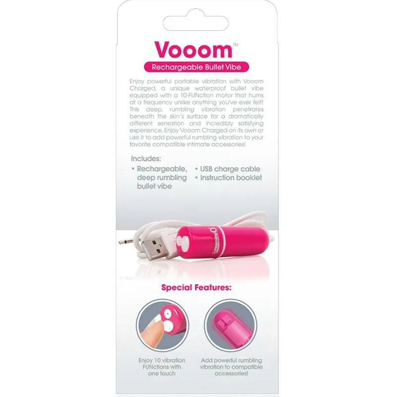 Balle vibrante rose rechargeable en silicone, compacte, submersible, avec dix modes de vibration, design élégant.