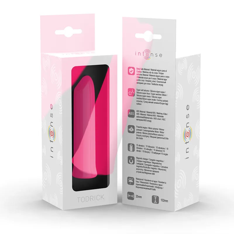 Balle vibrante violette compacte en silicone médicale, étanche, rechargeable, avec dix modes, dans un emballage élégant.