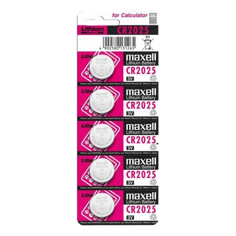 batterie CR2025 lithium longue durée Maxell 3V fiable économique durable performante stable compacte compatible montres calculatrices appareils jouets