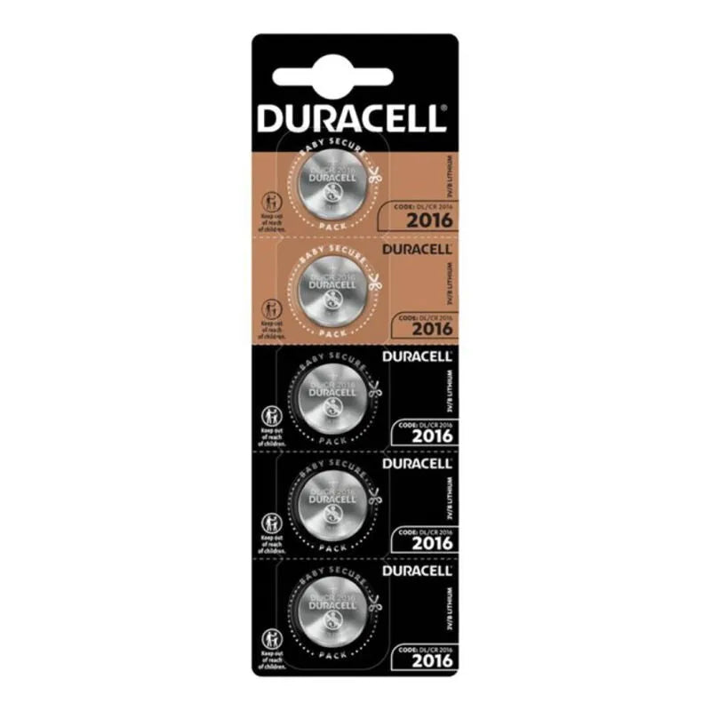 batterie lithium CR2016 Duracell longue durée fiable durable compacte bouton 3V performance économique autonomie dix ans compatible montres calculatrices télécommandes