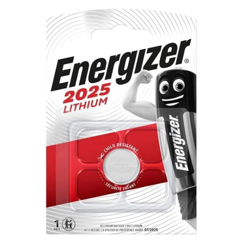 Batterie Lithium CR2025 Energizer Montres Calculatrices Appareils médicaux Puissance continue fiable durable économique Longévité garantie 3V