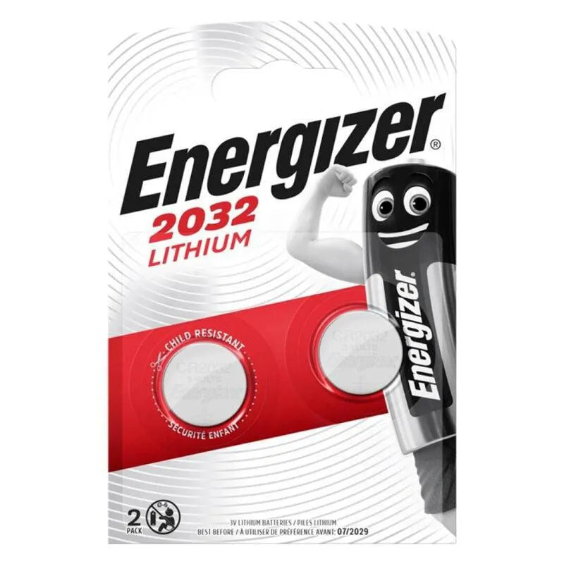 Batterie Lithium CR2032 Energizer 3V longue durée haute capacité fiabilité durabilité économique montres réveils télécommandes calculatrices appareils médicaux jouets