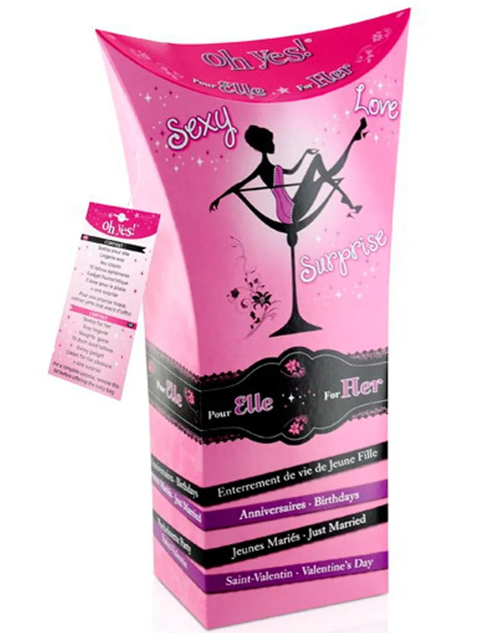 Boîte Surprise Cadeau Sexy Femme Adulte Érotique Sensuelle Intime Pimentée Ludique Sélection Hautqualité Sextoy Crème Stimulante Gadget Innovant