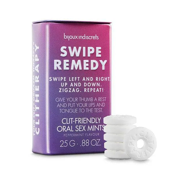Bonbons mentholés véganes sans sucre, boîte violette, intensifiant sensoriel pour moments intimes, 25g.