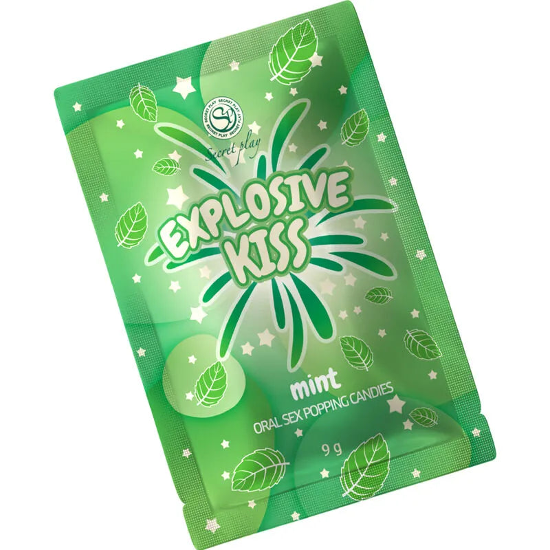 bonbons intimes effervescents sensations explosives bouche pétillantes mentholées comestibles sachets individuels portables stimulation orale multisensorielle tactile rafraîchissante ludique romantique