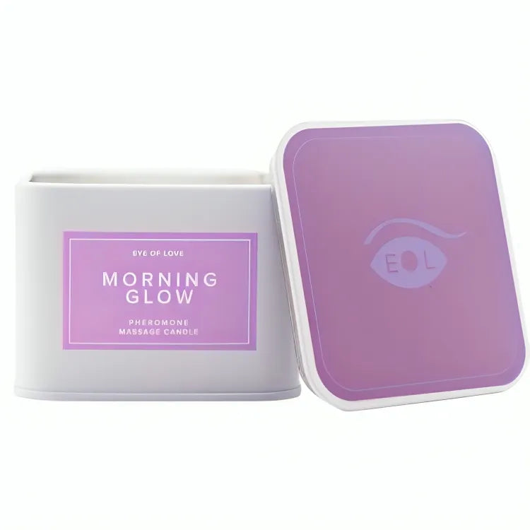 Bougie Massage Phéromones Naturelle Ylang Ylang Karité Hydratante Huile Chaude Sensuelle Séduisante Florale Jasmin Pommier Freesia Musc Blanc Nontestée