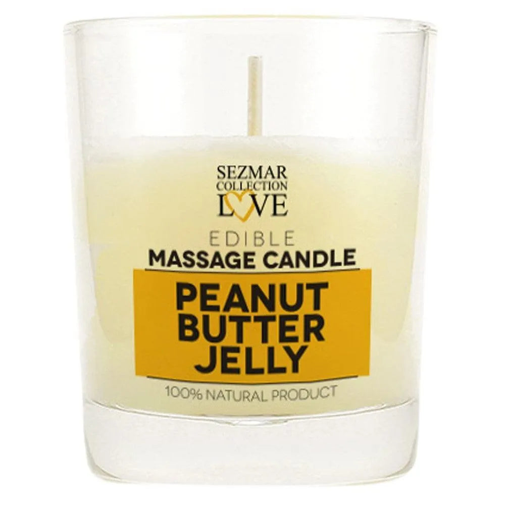 bougie massage érotique parfumée cacahuète gourmande huile fondante sensuelle relaxante aphrodisiaque naturelle beurre cacao karité sésame cire abeille