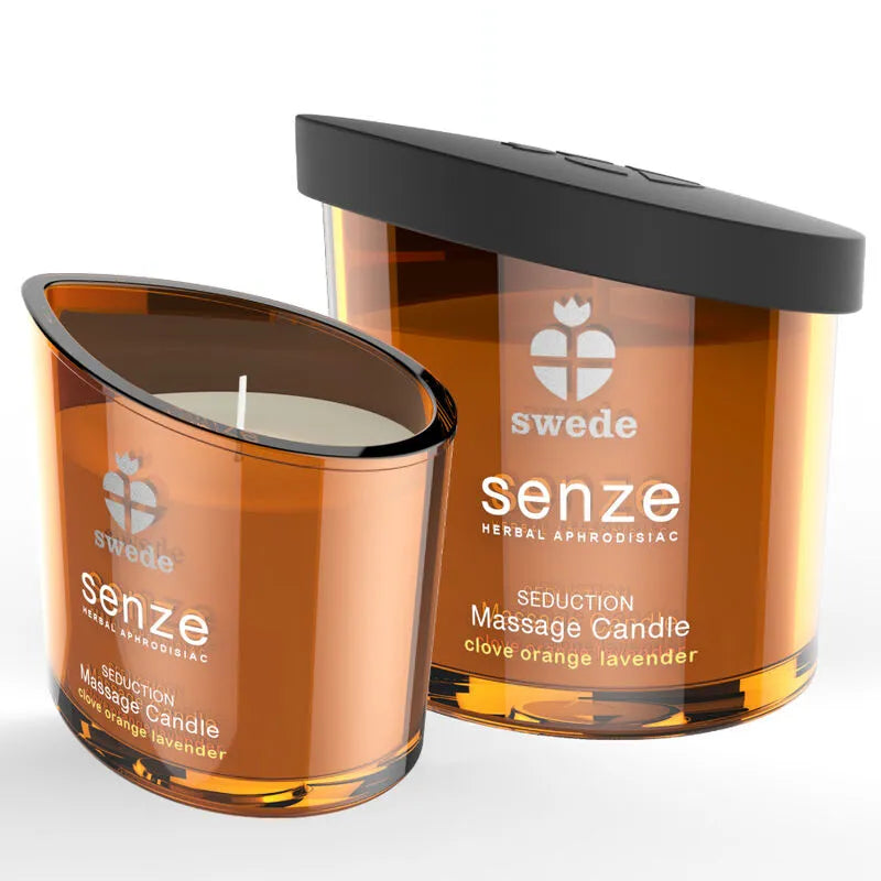 bougie massage sensuelle parfum girofle orange lavande huile soja noix coco beurre karité fondante nourrissante hydratante chauffante romantique tactile relaxante