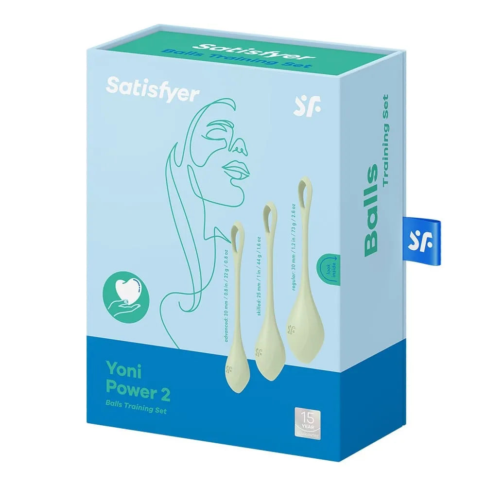Ensemble de 3 boules de Geisha en silicone médical, tailles et poids progressifs, pour rééducation périnéale et plaisir.