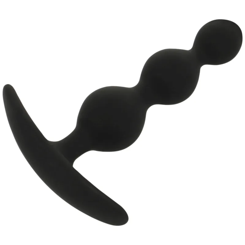 boules anales silicone débutants hypoallergénique flexible graduées insertion progressive base maintien étanche aquatique compactes confort sécurité nettoyage facile