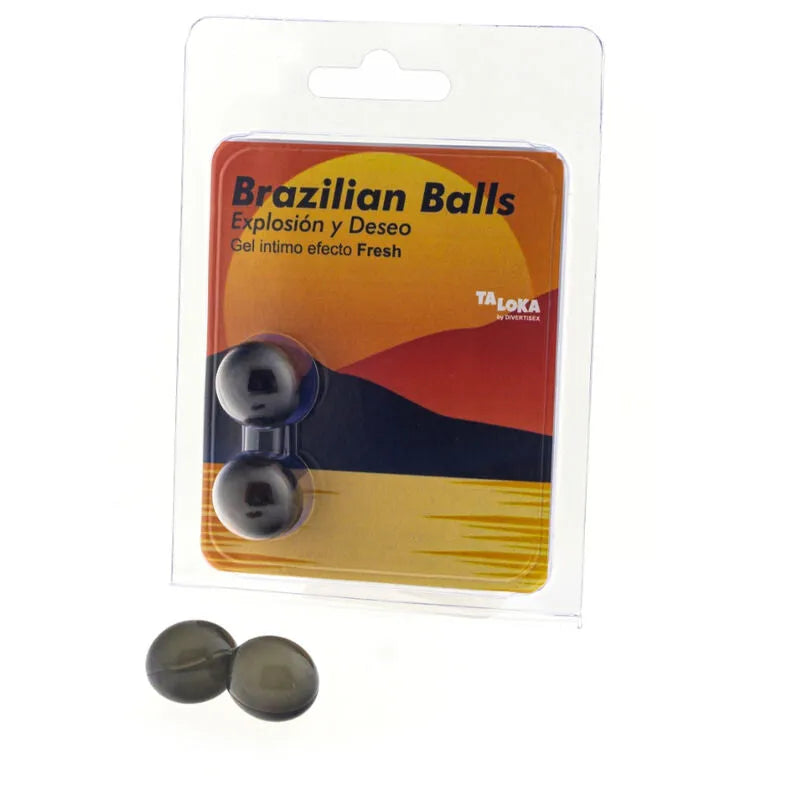 Boules Brésiliennes Gel Lubrifiant Rafraîchissant Fondantes Aromatiques Sensuelles Érotiques Massages Intimes Solubles Chaleur Stimulantes Excitantes Glissantes Parfumées