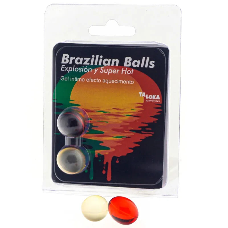Boules Brésiliennes Lubrifiant Chauffant Effet Chaleur Progressive Massage Érotique Sensations Intenses Stimulation Érogène Arôme Agréable Dissolution Facile Plaisir