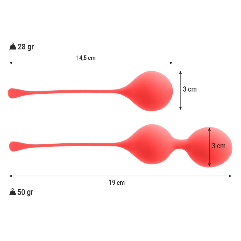 Boules Chinoises Silicone Hypoallergénique Velours Doux Renforcement Pelvien Intense Kendall Débutantes Avancées 28g 50g Rotations Silencieuses Stimulations Tonification