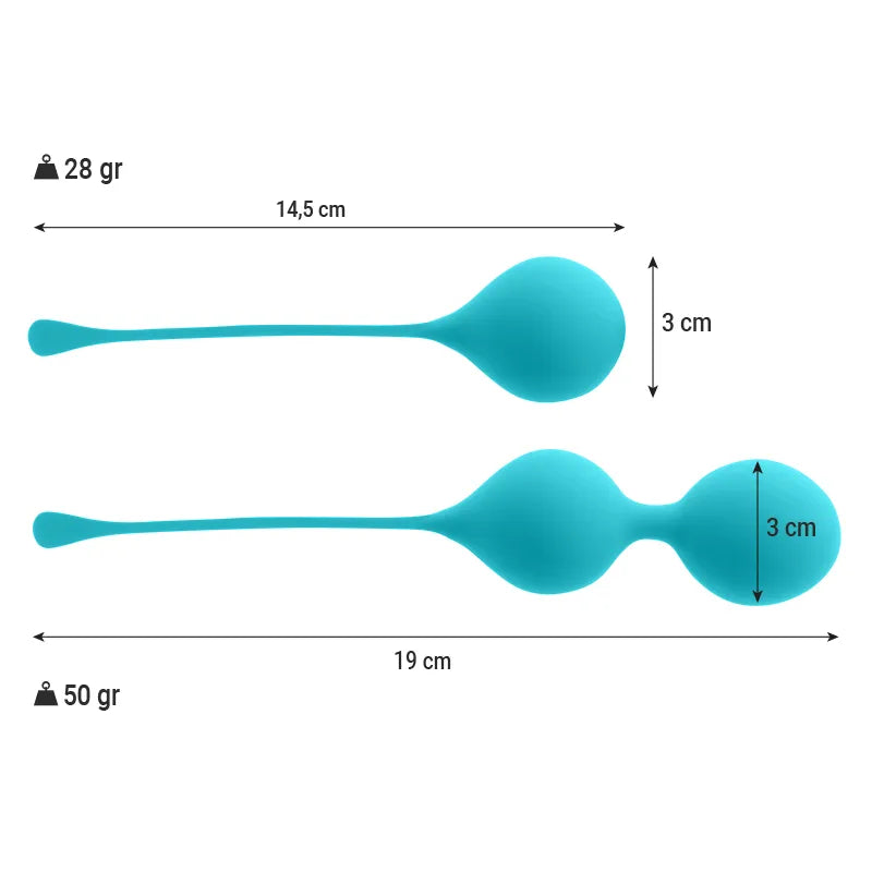 boules chinoises silicone hypoallergénique velours discret ergonomique tonification pelvienne renforcement musculaire récupération postnatale prévention incontinence double poids 28g 50g