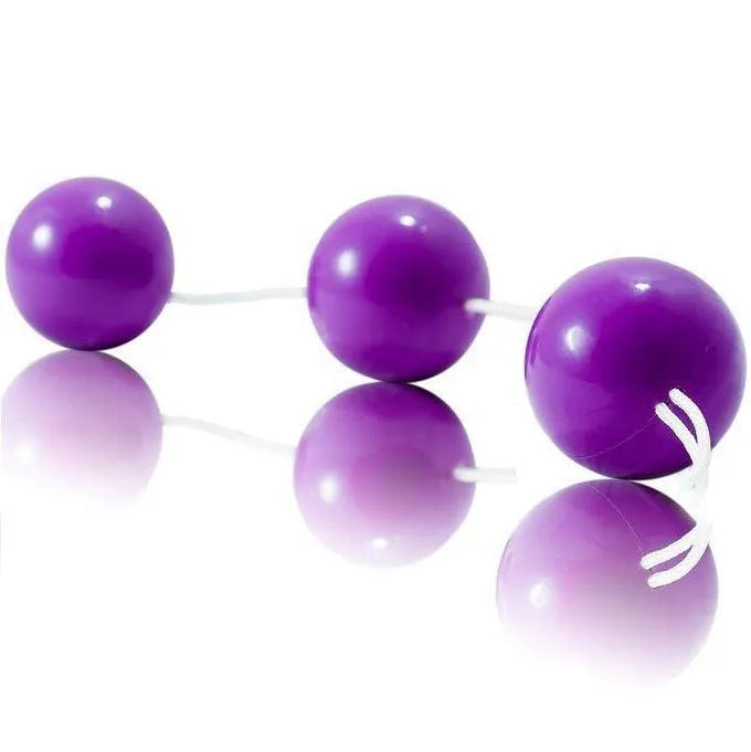 boulesGeisha lilas abs doux ergonomique trio longueur20cm diametre34mm confort anneau controle extraction stimulation vaginale anale sensation bienetre design