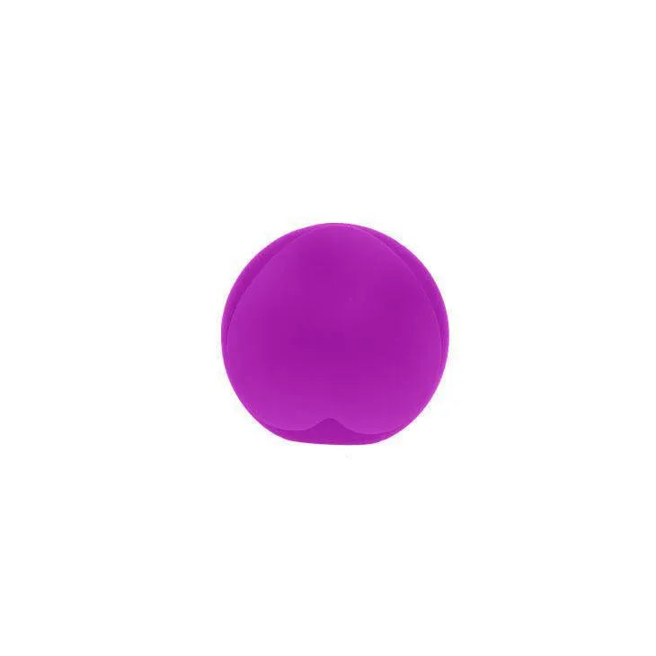 Boules de geisha en silicone violet, forme sphérique, hypoallergéniques, pour renforcement du plancher pelvien.