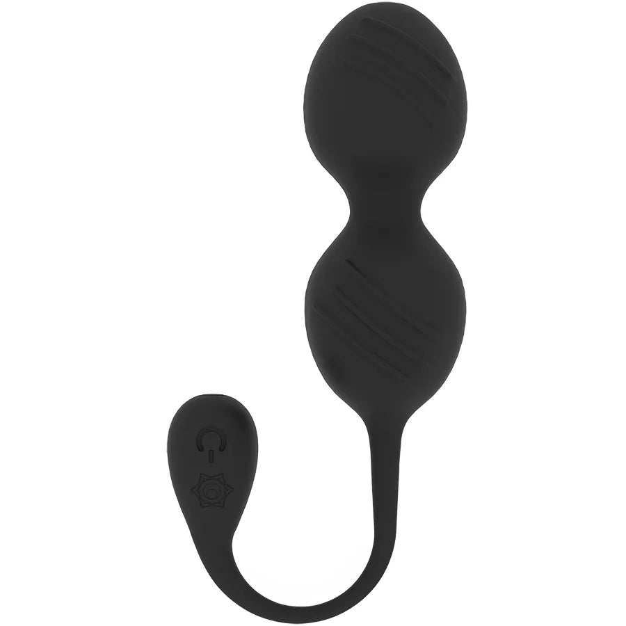 Boules Geisha noires en silicone médical, rechargeables, avec câble USB, 10 modes de vibration, pour plancher pelvien.