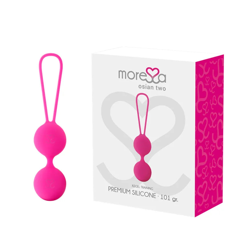 boules geisha silicone hypoallergénique pelvien tonifiantes discrètes confortables douces ergonomiques calibrées 101g diamètre35mm adaptées novices postnatales incontinence sensibilité orgasmique garantie2ans