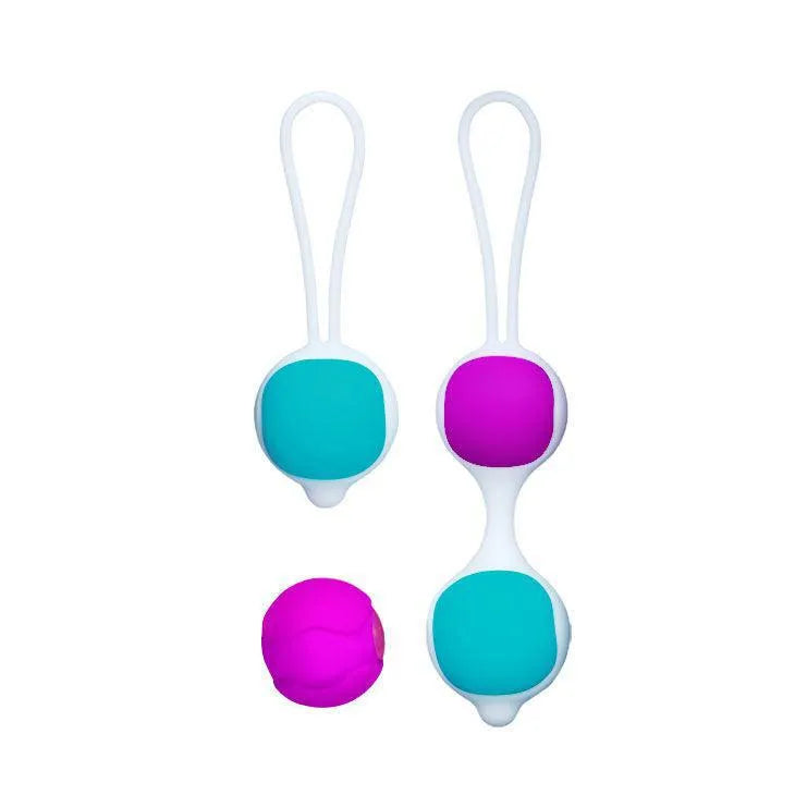 Boules Geisha Silicone Interchangeables Spa Bienetre Intime Confort Douces Submersibles Etanches Ajustables Poids Rangement Sac Tonifiantes Pelviennes