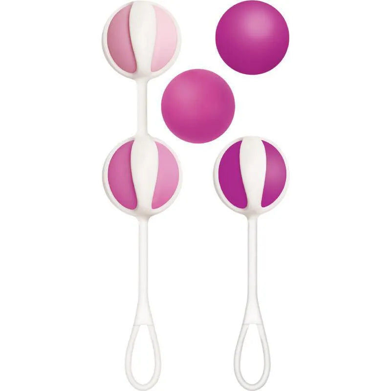 boules geisha silicone médical interchangeable poids gradués renforcement plancher pelvien exercices kegel confort doux ergonomique retrait facile débutantes expérimentées