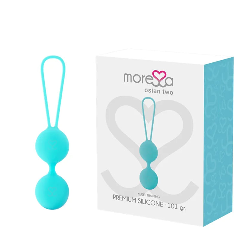 Boules Geisha silicone hypoallergénique douce soyeuse poids101g diamètre35mm ergonomique discrètes insertionfacile rotationinterne stimulation pelvien tonification réhabilitationpostnatale prévention incontinence