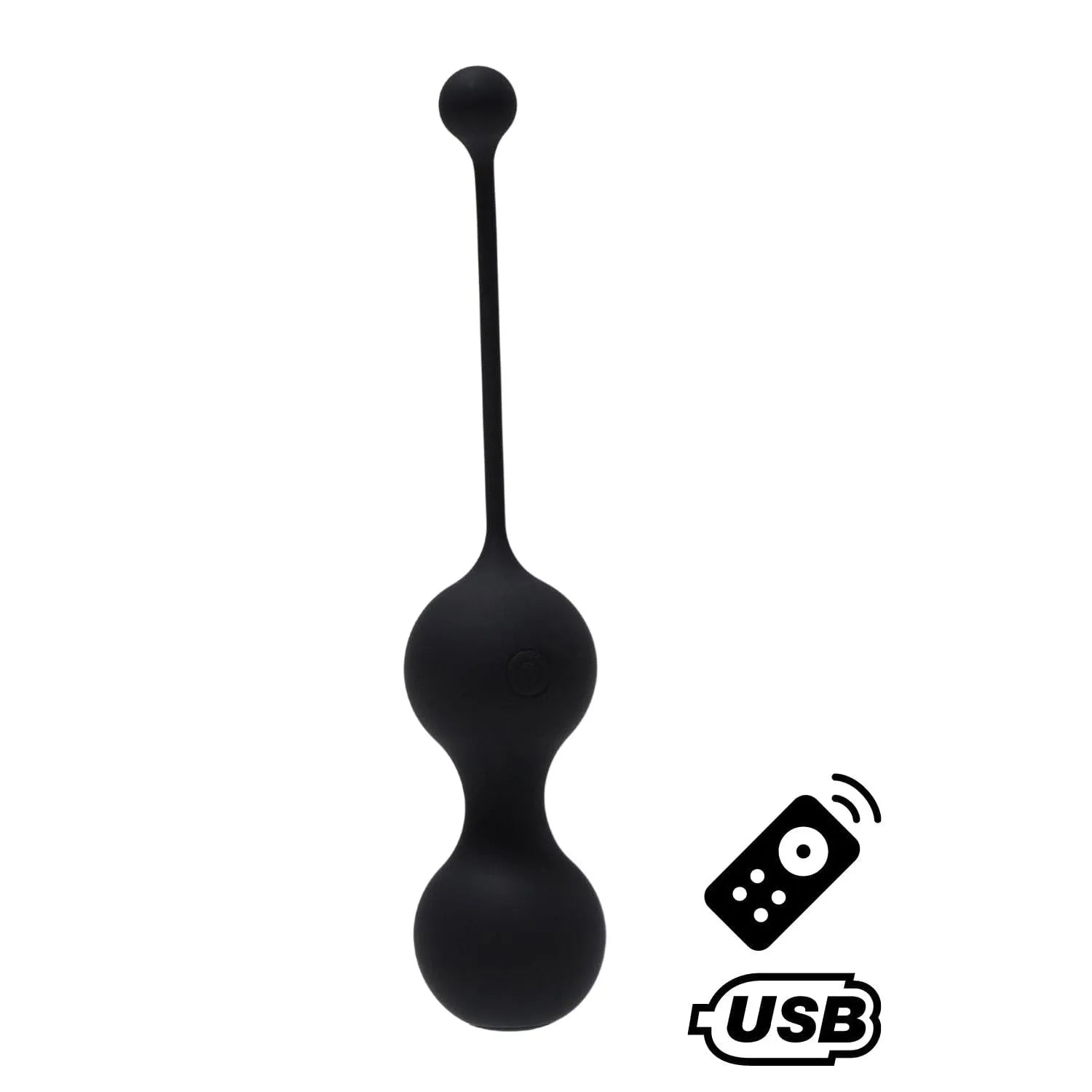 boules geisha vibrantes noires silicone télécommandées intuitive ergonomiques discrètes étanches silencieuses rechargeables usb rapides autonomie longue