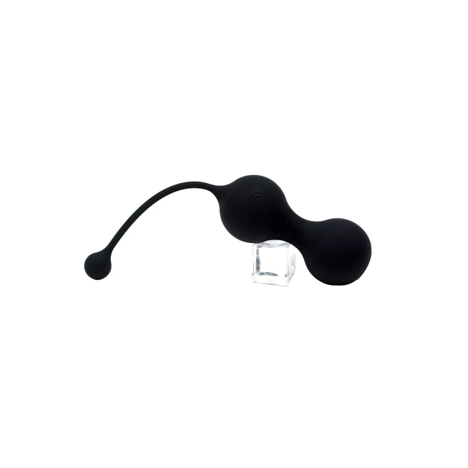 Boules de Geisha noires en silicone, forme ergonomique, avec télécommande, pour renforcement musculaire intime.