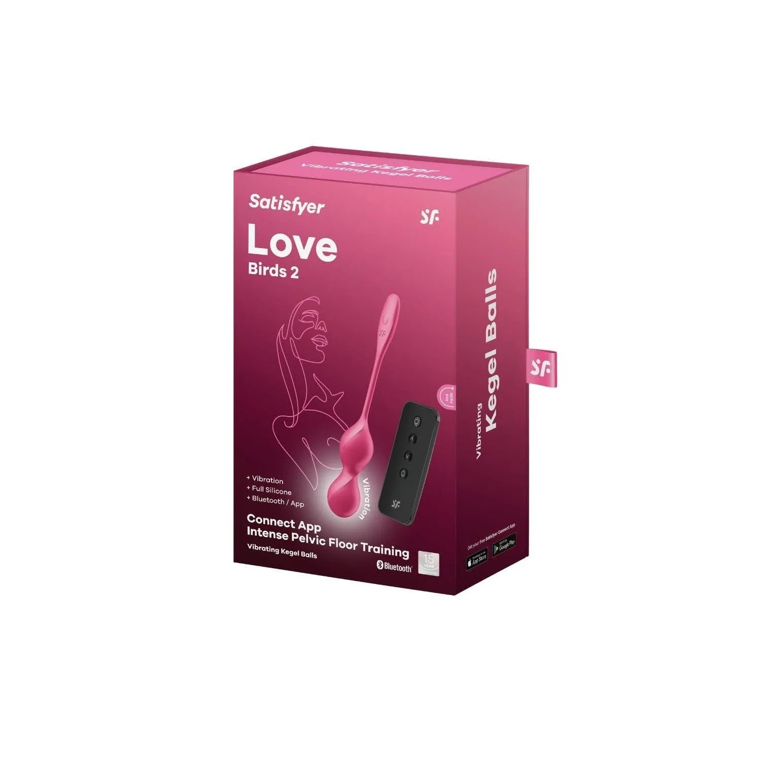 Boules geisha vibrantes en silicone rose, ergonomiques, avec télécommande, pour tonification pelvienne et bien-être intime.