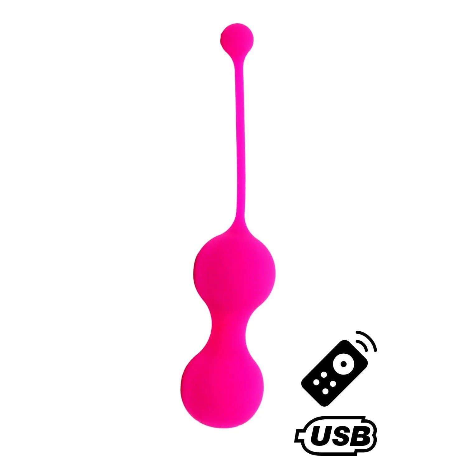 boules geisha vibrantes silicone rose télécommande sans fil rechargeable autonomie ergonomiques lisses douces silencieuses étanches stimulantes renforçantes périnéales sans phtalates
