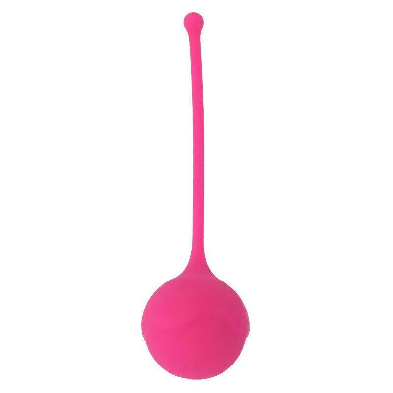 Boules Kegel rose en silicone médical, forme ergonomique, avec cordon, pour tonification pelvienne efficace.