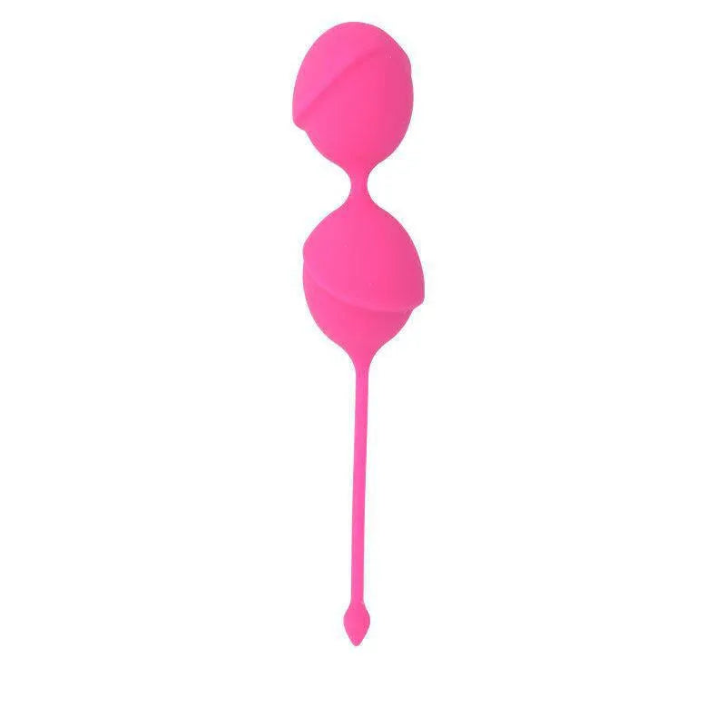 Boules Kegel roses en silicone médical avec cordelette, ergonomiques pour tonification périnéale et renforcement pelvien.
