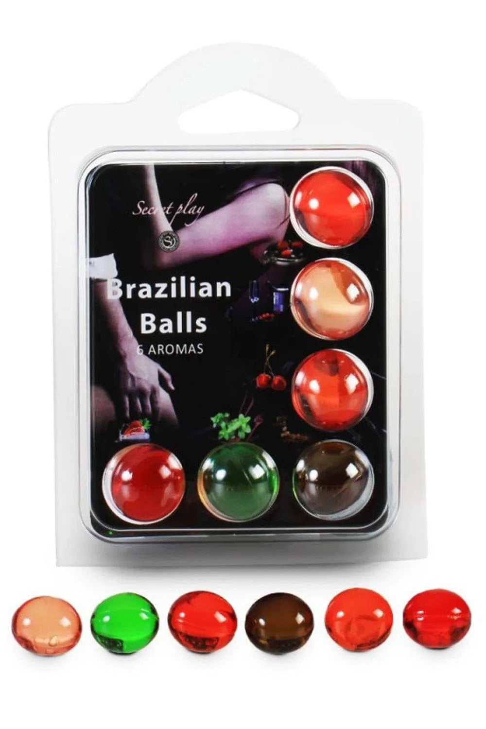 boules massage érotiques parfumées sensuelles brésiliennes portables huile fondante arômes fruits rouges fraise chocolat menthe cerise romantique intime