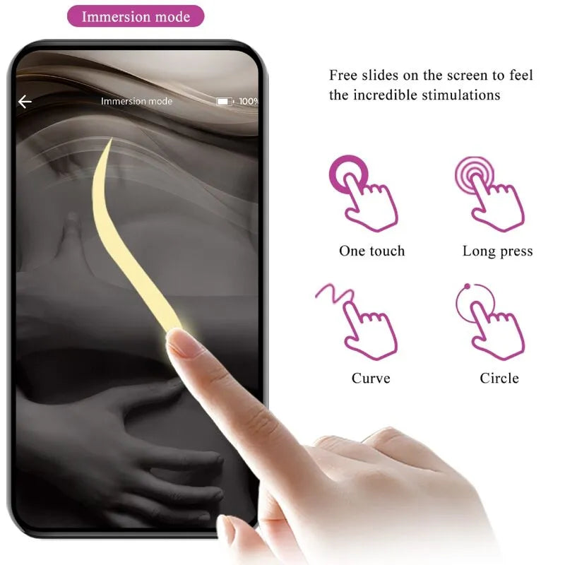 Boules Kegel violettes en silicone avec application mobile, 12 modes de vibration, étanches et rechargeables.
